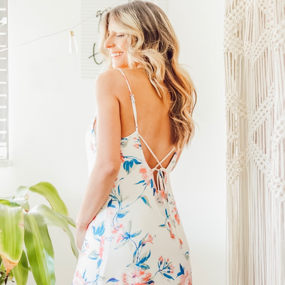 •LAST ONE//Springfield Floral Midi Dress•